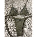 Bikini Set Factory - New Metal Ring 2 Piece Crop Top
