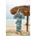 Beach Cover up Factory - Wholesaler Crane Printed