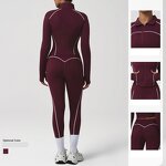 Yoga Set Factory - 2026 Fashion White Binding Nude