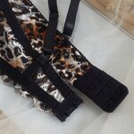 Lingerie Set Factory - Leopard Underwire Bra Thong