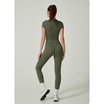 Yoga Set Factory - Quick Dry Short Sleeve Legging