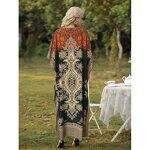 Kaftan Dress Factory - Plus Size Floral Beach