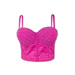 Corset Top Factory - 2025 Pearl Decorated Padded