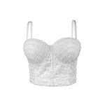 Corset Top Factory - 2025 Pearl Decorated Padded