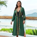 Beach Cover up Factory - Wholesaler Rayon Embroidered