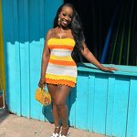 Knit Dress Factory - 2024 One Shoulder Colorful