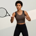 Sports Bra Factory - Plus Size Contrast Straps