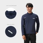 Polo Shirt Factory - Half Zipper Long Sleeve Quick