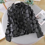 Blouse Factory - French 3D Floral Chiffon