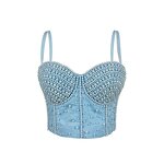 Corset Top Factory - 2025 Pearl Decorated Padded