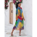 Beach Cover up Factory - Wholesaler Gauze Leopard