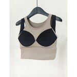 Sports Bra Factory - Plus Size Contrast Straps