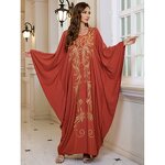 Kimono Robe Factory - Floral Embroidered Rayon