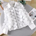 Blouse Factory - French 3D Floral Chiffon