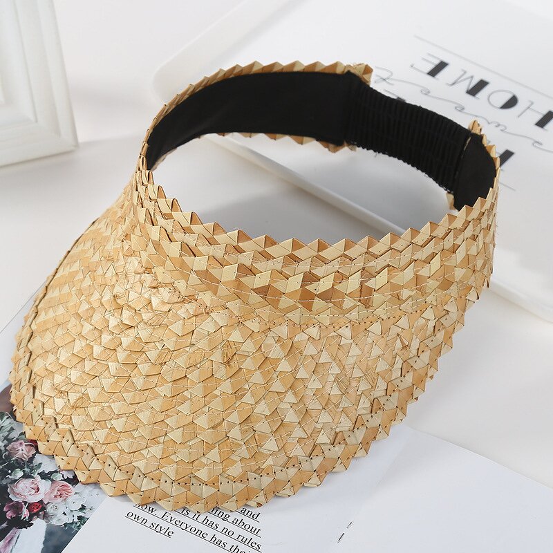 Straw Visor Factory - Wholesale Natural Bulrush