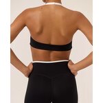Yoga Set Factory - Color Block Padded Bra Hip Lift