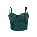 Corset Top Factory - 2025 Pearl Decorated Padded