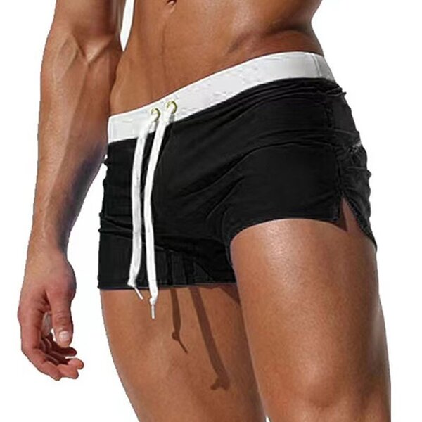 Swim Shorts Factory - Solid Color Tight Quick Dry