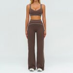 Yoga Set Factory - Nude Feel Brushed Bra Pant Set
