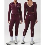 Yoga Set Factory - 2026 Fashion White Binding Nude