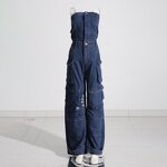 Jumpsuit Factory - Street Style Denim Multi Pocket