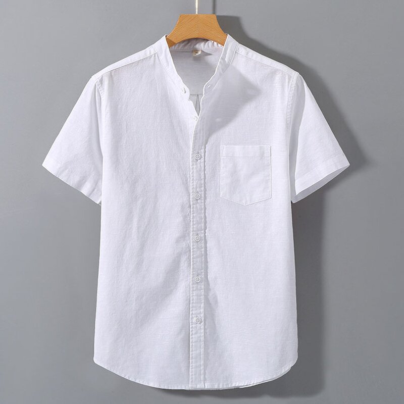 Men Shirt Factory - Chinese Style Linen Loose