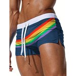 Swim Shorts Factory - Solid Color Tight Quick Dry