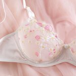 Lingerie Set Factory - Sheer Floral Embroidery