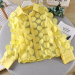 Blouse Factory - French 3D Floral Chiffon