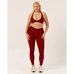 Yoga Set Factory - Color Block Padded Bra Hip Lift