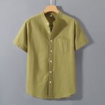 Men Shirt Factory - Chinese Style Linen Loose