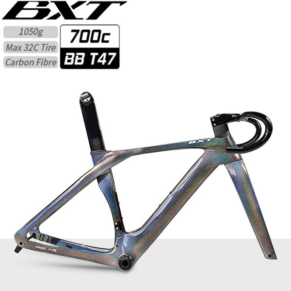 Road Frame Manufacturer - OEM T800 Carbon 2024 Fully Hidden Line Di2 Disc Brake