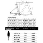 Gravel Frame Set Manufacturer - OEM Carbon Disc Di2 70045C Internal Cable