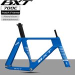 Track Bike Frame Manufacturer - OEM 2025 T1000 Carbon Fixed Gear Track Frameset