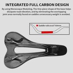 Bike Saddle Manufacturer - OEM 3D Printed Carbon Fiber 150mmx245mm Saddle