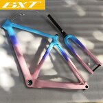 Gravel Bike Frameset Manufacturer - OEM 700c Carbon Hidden Cable Di2 Disc