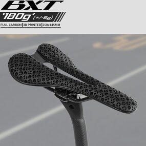 Bike Saddle Manufacturer - OEM 3D Printed Carbon Fiber 150mmx245mm Saddle
