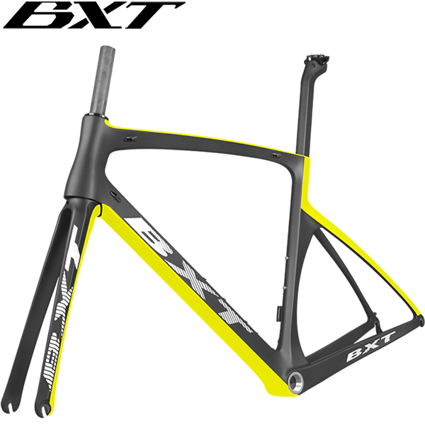 Road Bike Frame Manufacturer - OEM Carbon Aero BSA Di2 Mechanical V Brake Frame