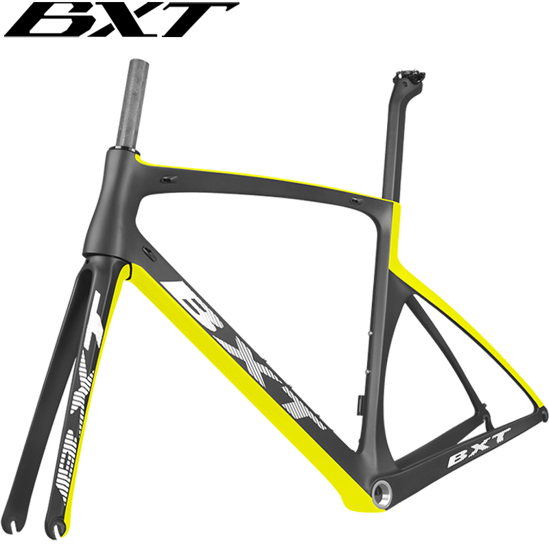 Road Bike Frame Manufacturer - OEM Carbon Aero BSA Di2 Mechanical V Brake Frame