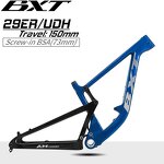 Suspension Frame Manufacturer - OEM UDH AM Carbon 150mm Travel Boost Frame
