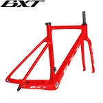 Gravel Bike Frameset Manufacturer - OEM 700c Carbon Hidden Cable Di2 Disc
