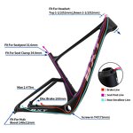 MTB Frame Manufacturer - OEM Carbon UDH T47 Full Internal Routing Boost 148mm