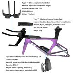 Time Trial Bike Frame Set Manufacturer - OEM Carbon 70032C with TT Handlebar