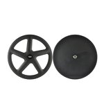 Carbon Bike Wheels Manufacturer - OEM 700C Track Fixed Gear 88mm 3 Spoke