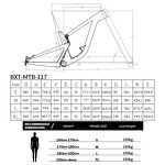 AM Frame Manufacturer - OEM AM-117 Carbon 29er 150mm Travel VPP Boost 148mm
