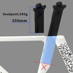 Track Bike Frame Manufacturer - OEM 700C Fixed Gear TRC-195 Carbon Track Frame