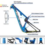 Full Suspension MTB Frame Manufacturer - OEM 29er Disc Brake 142mm&148mm Boost