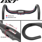 Carbon Handlebars Manufacturer - OEM Full Carbon Aero Internal Cable Drop Bar