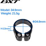 Bike Seatpost Clamp Manufacturer - OEM Aluminum Alloy 28.6-34.9mm Clamp