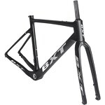 Gravel Bike Frameset Manufacturer - OEM 700c Carbon Hidden Cable Di2 Disc